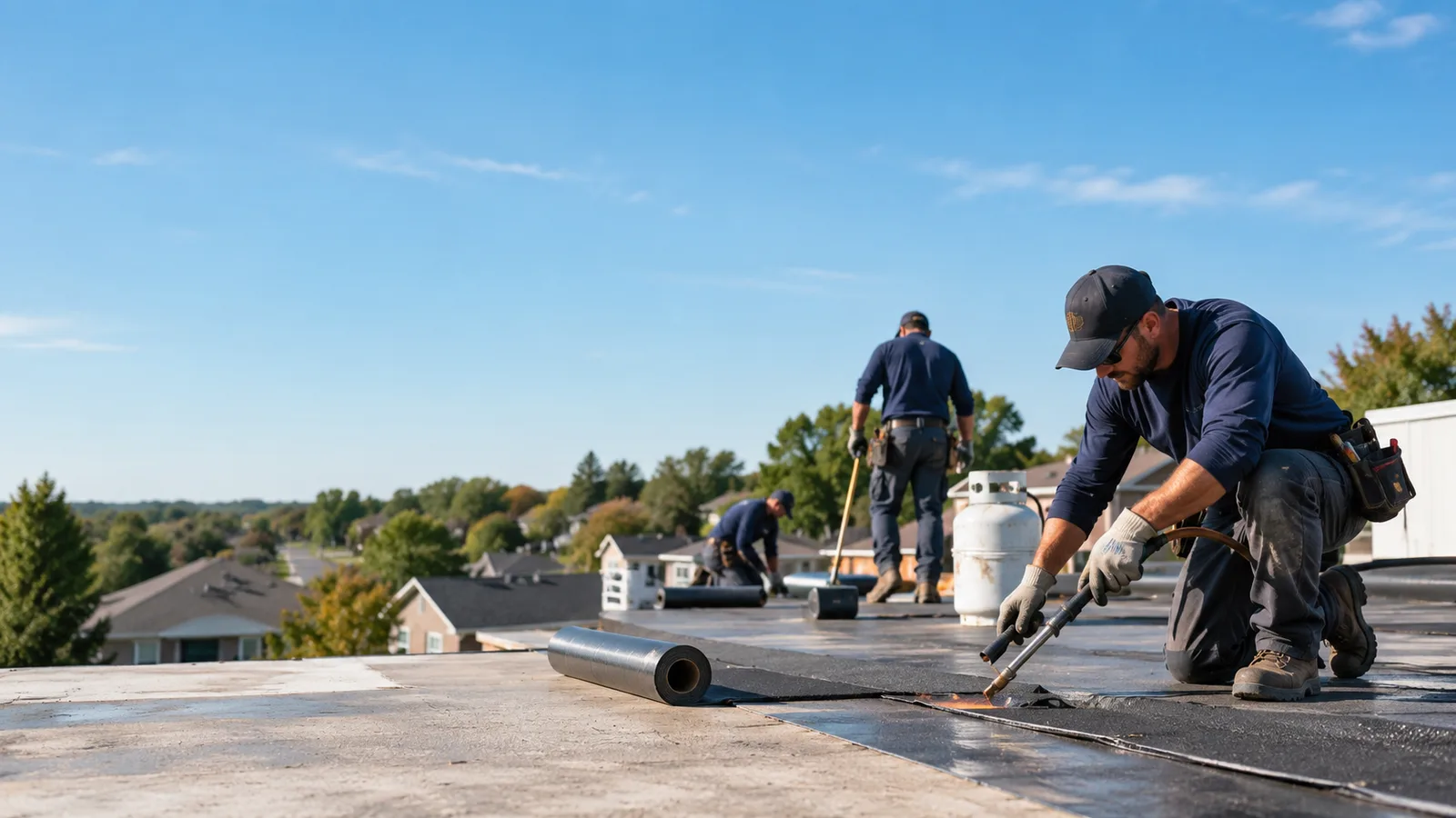 Flat Roof Leak Repair providers in Kannapolis, NC